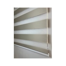Binbirperde Kum Beji Pileli Zebra Stor Perde Ev/ofis Perdesi Aluminyum Sistem