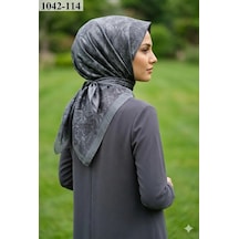 Velscarfs Eşarp Velscarfs Soft Pamuk Parla Eşarp Gri 1042-114 Çok Renkli