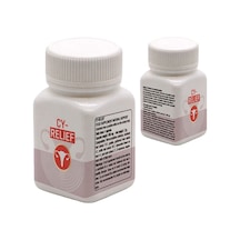 Cy-relief 2 Kutu Amerikan Kızılcığı Ebegümeci Adaçayı C Vitamini Esktarlarıyla Erkeğe Özel Destek