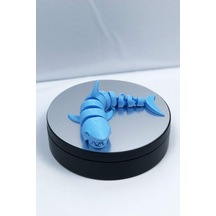 3D Hareketli Köpek Balığı Figürlü Oyuncak - Mavi