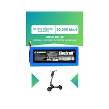 Onvo Rx-01 Uyumlu Batarya Ultra Yüksek Kapasite 48v 20.000mah Elektrikli Scooter Bataryası Çok Renkli