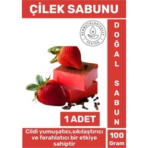Doğal Güzel Kokulu Cilt Yumuşatıcı Ferahlatıcı Lekeli Kuru Cilt İçin Organik Çilek Sabunu 1 Adet Doğal Güzel Kokulu Cilt Yumuşatıcı Ferahlatıcı Lekeli Kuru Cilt İçin Organik Çilek Sabunu 1 Adet