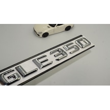 GLE 350 Bagaj Krom Metal 3M 3D Yazı Logo
