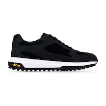 Tamer Tanca Erkek Hakiki Deri Siyah Sneakers & Spor Ayakkabı 1093 3140 Erk Ayk Sk26-27 Syh Met/syh Suet
