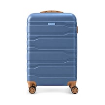 Fossil Unisex Abs Büyük Boy Valiz 0132-01 Mavi