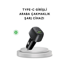 Lb 38w Araç Şarj Cihazı Type-c Pd Usb Hızlı Şarj Çift Port
