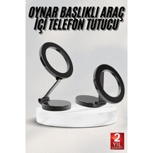 Araç Içi Telefon Tutucu İos Uyumlu Magsafe Manyetik Mıknatıslı Mh-hs6859-8126