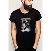 Blind Guardian The Bard'S Song Rock Baskılı Siyah Erkek Tshirt