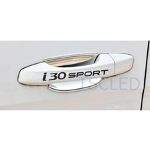 Hyundai I30 Sport Kapı Kolu Ve Jant Sticker Seti 8 Adet