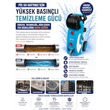 225 Bar Kanal Açma / Kanal Yıkama Makinesi Sujeti