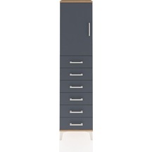 Arges Dolap 2 Raflı 6 Çekmeceli Tek Kapaklı 44x30x182 Çam-ant... Çam Arges Dolap 2 Raflı 6 Çekmeceli Tek Kapaklı 44x30x182 Çam-ant... Çam