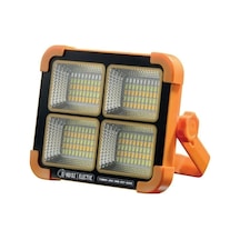Horoz Turbo 200w Taşınabilir Solar Şarjlı Led Prejektör 3000k-4000k-6400k Fonksiyonlu Çok Renkli