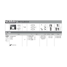 Yenmak 31-03664-050 Motor Pıston Segman 050 Mıtsubıshı L300 Yenı Model 1997-2008 91,60 Mm