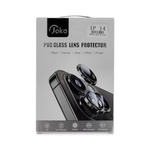İphone 14 Pvd Metal Kamera Lens - Mavi