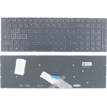 Casper Excalibur G770 Serisi İle Uyumlu Notebook Klavye - Siyah - Tr - Işıklı Rgb