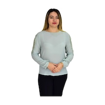 Kadın Kol Güpürlü Bluz Ry-17570 001