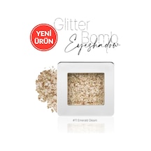 Mücevher Parlaklığında Yoğun Pigmentli Tekli Far Glitter Bomb Eyeshadow 11 Emerald Gleam Diğer