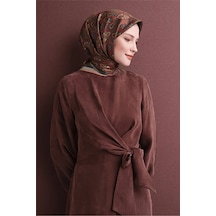 Armine Sura İpek Eşarp 2026-2027 - Sonbahar Kış-asm9609-03 Kiremit