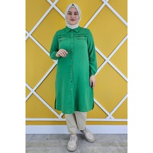 Pys Giyim Kadın Gömlek Yaka Tesettür Tunik P23210295-081 001