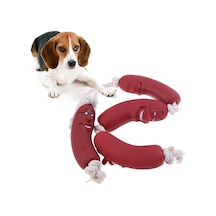 Buffer Köpekler için Sosis 4'lü 48 CM Köpek Oyuncağı