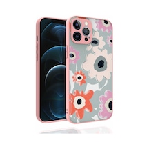 Nourthkiingdom Apple Uyumlu iPhone 12 Pro Max Desenli Kamera Korumalı Parlak Nrtk Nora Kılıf-no5 NO5