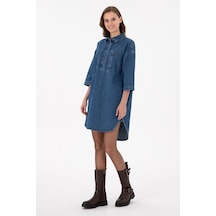U.s. Polo Assn. Kadın Mavi Elbise Jean 50291135-dn0022