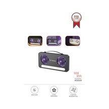 Torima F-23 Siyah Led Işıklı Çift Fanlı Mini Masaüstü Vantilatör 1200mah Şarjlı, Type-c Girişli, Taşınabilir Fan