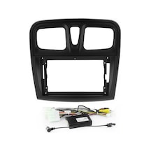 Govimaks Renault Symbol 2013-2021 / Dacia Sandero Kare Uyumlu 9 Inc Multimedya Çerçevesi-soket-canbus