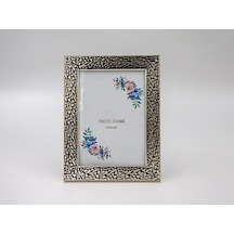 Leopar Gümüş Çerceve 13x18 Cm