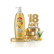 Safia Bebek İçin Saç Ve Vücut Şampuanı 18x750 Ml