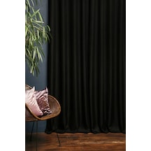 Hilal 1. Kalite Siyah Blackout (Karartma) Perde / Ölçünüze Özel Dikim Siyah