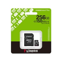 256gb Kıngston Mıcrosd Canvas Plus A1 Sdcs3/256gb