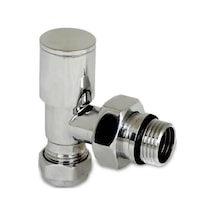 Radyatör Havlupan Vanası Parlak Krom 16x2 Pex