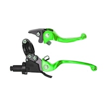 Universal Debriyaj - Fren Kolu Seti Ayarlanabilir Yeşil Çok Renkli