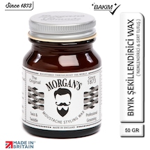 Morgan's Pomade Moustache Styling Twist Wax - Sert Tutuşlu Bıyık Şekillendirme Wax 50 G