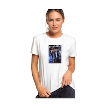 Riverdale All American Tv Show Baskılı Beyaz Kadın Tshirt
