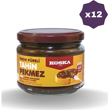 Fındık Püresi Tahin Pekmez 320 Gr - 12 Adet