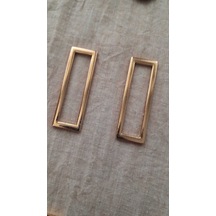 Bakır Gold Metal Toka 55x15 İç Kemer 45 Mm 2 Adet