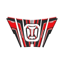 Rks Reale 125 2024 - 2025 Uyumlu Tank Pad 002 Siyah