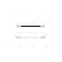 SVAC 730159 Arka Fren Hortumu Sunny III 90-95 Note 06-