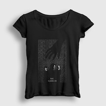 Presmono Kadın The Handler Muse T-shirt Siyah