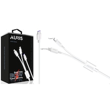 Auris 30w Usb C To Type C + Lightning Şarj Kablosu 2in1 Superfast
