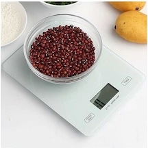 Fastbuy Challenger Beyaz 6 Birimli Mutfak Terazisi, Lcd Ekran, Soyucu, Pil Dahil Değil Beyaz