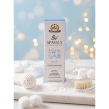 Spavely Duş Filtresi Gül Esanslı - Premium Aromaterapik Klor Ve Kireç Karşıtı, Kokulu, C Vitaminli 200 Ml Bebek Pudrası