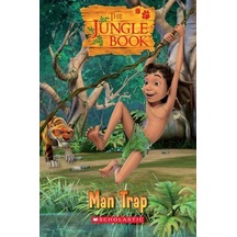 Popcorn Elt Readers Level 1: The Jungle Book - Man Trap+ Cd
