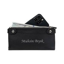 La'graccıo Hakiki Deri Erkek Cüzdan Telefonluk Patlı Ve Fermuarlı 001