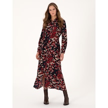 Pierre Cardin Kadın Lacivert Elbise Dokuma 50314131-vr033 Lacivert
