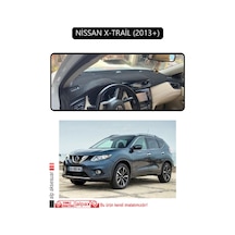 Nissan X-trail 2013+torpido Koruma Halısı Siyah Kenar