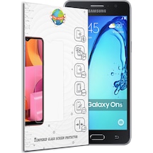 Samsung Galaxy ON5 ile Uyumlu Kırılmaz Temperli Ekran Koruyucu