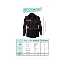 Deepsea Erkek Bej Kaşe Ceket Mont Rahat Kesim Cepli Çıtçıtlı Ceket 2500559 Bej